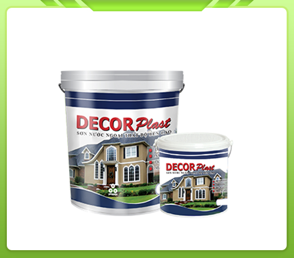 Decor Plast water-based exterior paint